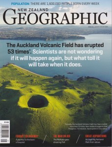 NZ Geographic cover