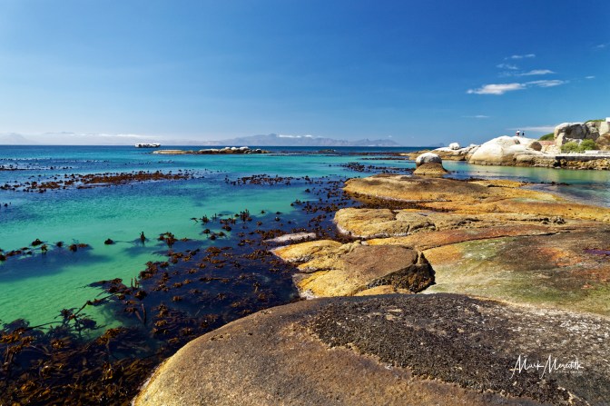 Coastal scenery at near Boulders Beach, Cape Town